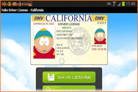 Driver License Generator Pro screenshot