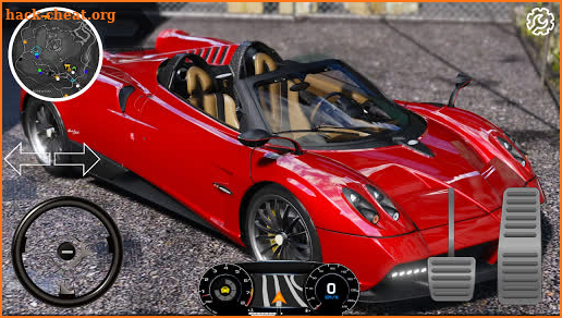 Driver Simulator: Pagani Huayra Roadster screenshot