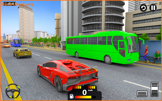 Driving Bus Simulator Games 3D screenshot