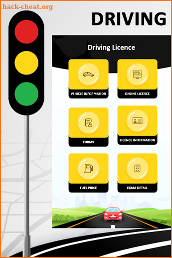 Driving License Online Tips screenshot