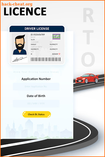 Driving License Online Tips screenshot