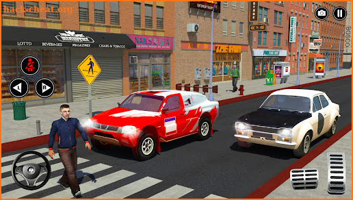 Driving School Games 2021-Real Car Drive & Parking screenshot