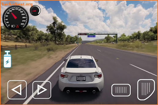 Driving Toyota Car Game screenshot