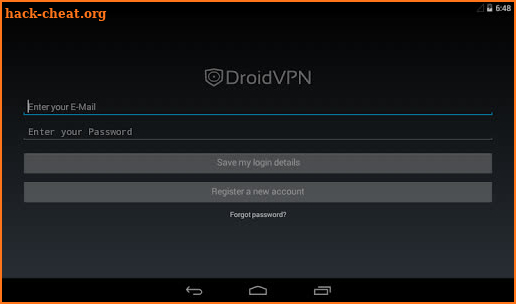 DroidVPN - Easy Android VPN screenshot