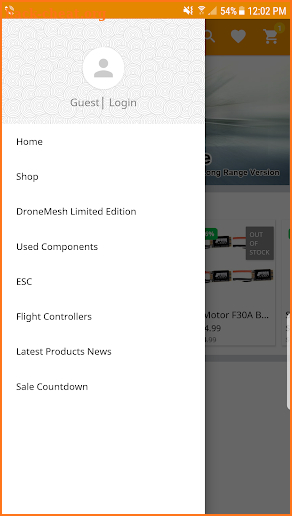 DroneMesh Shop screenshot