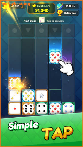 Drop Number Dice: Merge Puzzle 2048 screenshot