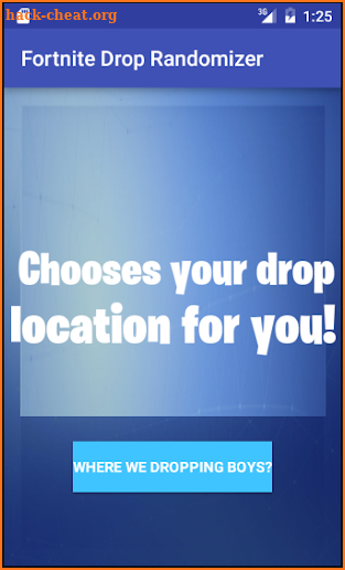 Drop Randomizer for Fortnite screenshot