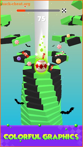 Drop The Ball: Helix Stack screenshot