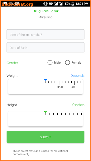 Drug Calculator screenshot