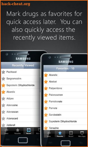 Drug Pronunciations screenshot