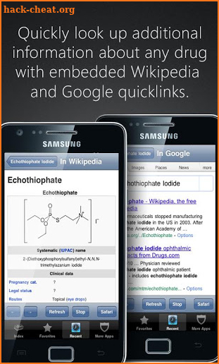 Drug Pronunciations screenshot