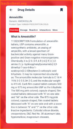 Drug Search and Drug Interaction Checker - Pro screenshot