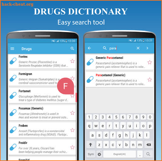 Drugs Dictionary Offline - Drug A-Z List screenshot