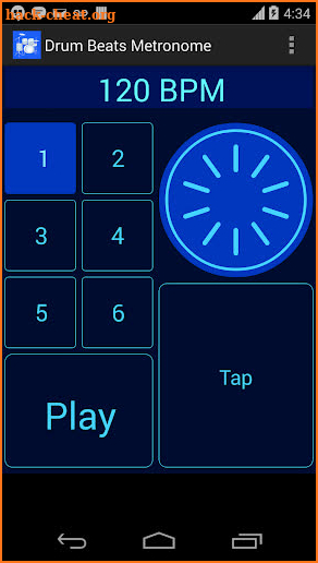 Drum Beats Metronome screenshot