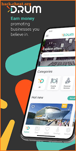 Drum - Earn, Promote, Discover screenshot