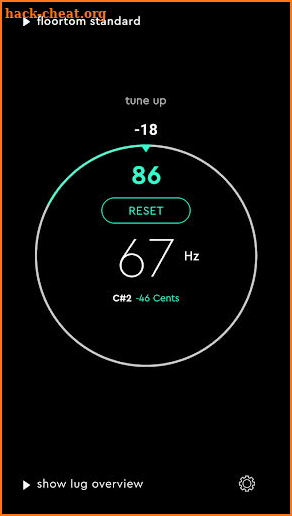 drum tuner EZ > drum tuning made easy! screenshot