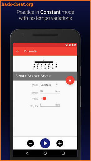 Drumate - Drum Rudiments screenshot