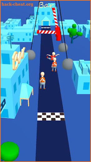 Drunk Mile - race running & obstacle course games screenshot