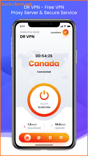 Dr.VPN - Free VPN Proxy Server & Secure Service screenshot