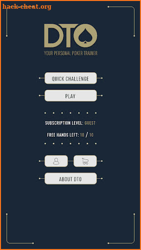 DTO - Poker Trainer screenshot