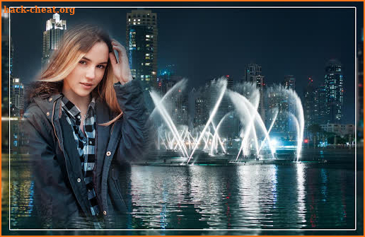 Dubai Fountain Photo Editor - dubai picnic editor screenshot