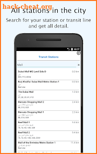 Dubai Transit - Offline Metro, Tram, Bus, Ferry screenshot
