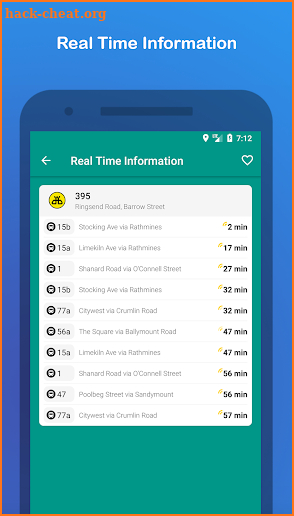 Dublin Bus screenshot