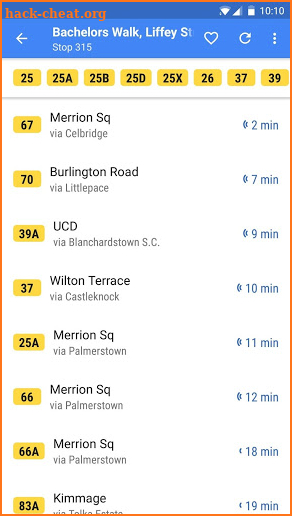 Dublin Bus Pal screenshot