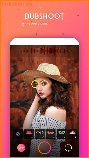 Dubshoot - make selfie lip sync music videos screenshot