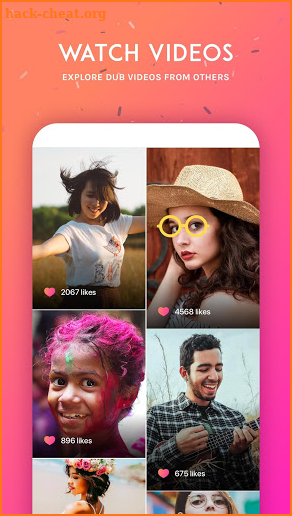 Dubshoot - make selfie lip sync music videos screenshot