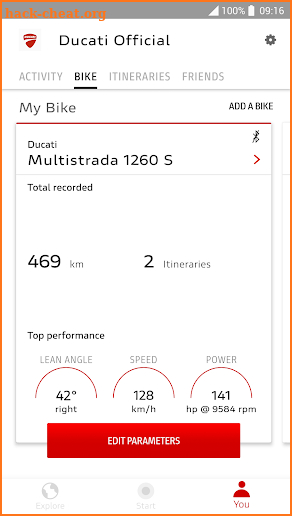 Ducati Link screenshot