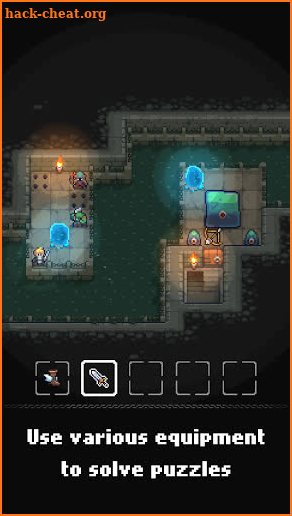 Dungeon and Puzzles - Sokoban screenshot