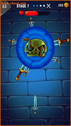 Dungeon Knife Hit: Zombie Hunter Survive Battle screenshot