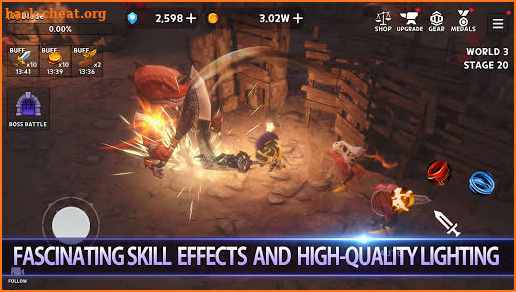 Dungeon Knight: 3D Idle RPG screenshot