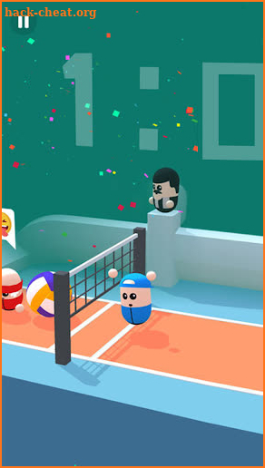 Dunk Beans Hole 3D Color - Hyper Casual Game screenshot