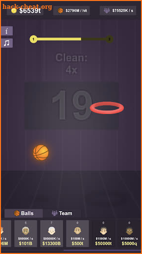 Dunk Idle screenshot