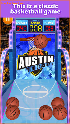 Dunk Shotter King - Basketball Hoop Shoot Game screenshot