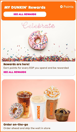 Dunkin' Egypt screenshot