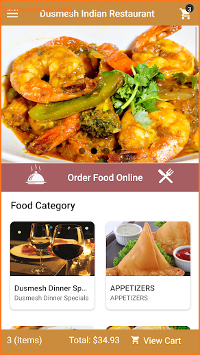 Dusmesh Indian Restaurant screenshot