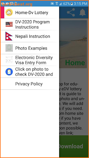 DV Lottery Entry Tool screenshot