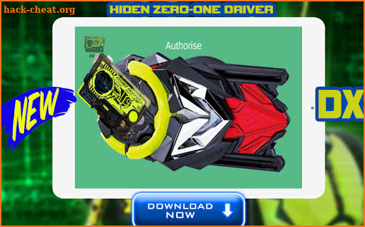 DX Hiden Zero-One Henshin Belt screenshot