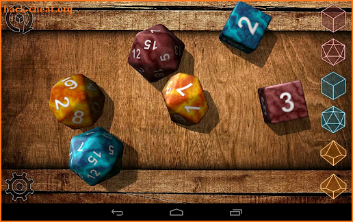 Dynamic Dice (App & Wallpaper) screenshot