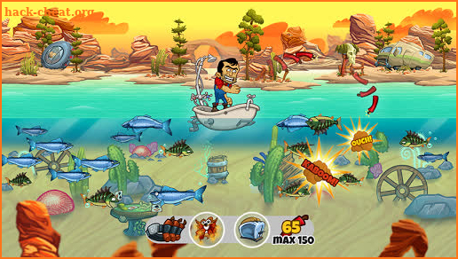 Dynamite Fishing - World Games TV screenshot