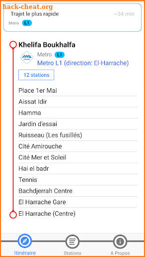 Dzair Transport - Transports en commun à Alger screenshot