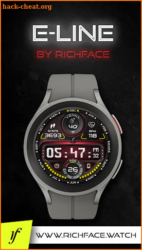 E-Line Watch Face screenshot