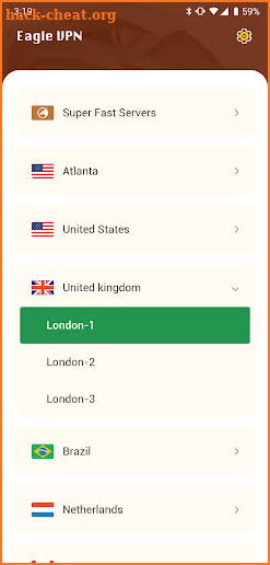 Eagle VPN:Unlimited Fast Proxy screenshot
