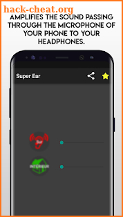 Ear SPY - Super Ear screenshot