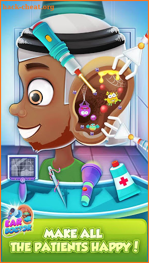 Ear Surgery Doctor Care Game! screenshot