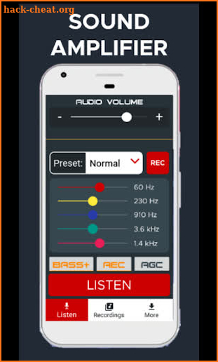 EarMonitor: Hearing Spy & Sound Amplifier screenshot