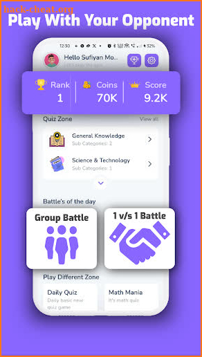 Earning Quiz: Play & Earn Cash screenshot